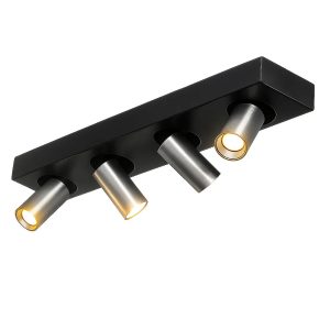 Highlight spot Eliano – 4 lichts – 48 x 12.5 cm – mat chroom