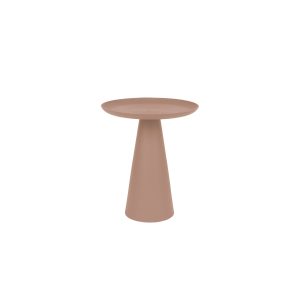 Housecraft Living Ringar Bijzettafel Rond 34,5×34,5 cm Metaal Roze