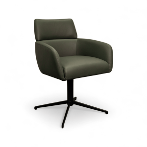 Furnhouse eetkamerstoelen armleuning Marco – Olijfgroen – Leer Furnhouse eetkamerstoelen armleuning Marco – Olijfgroen – Leer
