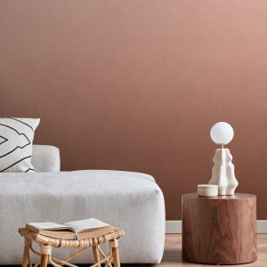 ESTAhome fotobehang kamerhoog dip dye kleurverloop terracotta – 200 x ESTAhome fotobehang kamerhoog dip dye kleurverloop terracotta – 200 x
