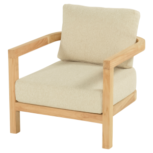 Hartman Loungestoel Moira – Teak Naturel – 76x81x60cm Hartman Loungestoel Moira – Teak Naturel – 76x81x60cm