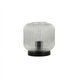 HOME DELUXE Tafellamp van glas LILY – Transparant HOME DELUXE Tafellamp van glas LILY – Transparant