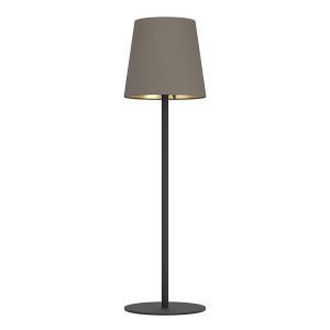 EGLO tafellamp Fiorana – e14 – 53 cm – zwart/cappucino/goud EGLO tafellamp Fiorana – e14 – 53 cm – zwart/cappucino/goud