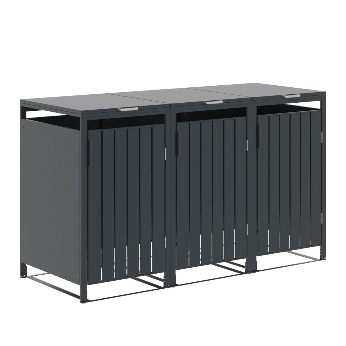 Garden Impressions containerberging Binport 204x80x118 cm - donker gri