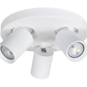 Highlight spot Oliver – 3 lichts – 25 x 13 cm – wit