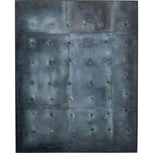 Kare Design Schilderij Moody 120x150cm blauw