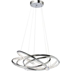Kare Design Hanglamp Saturn LED chroom
