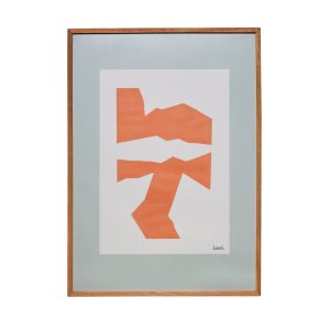 Hübsch lijst Focal – glas/mdf/eikenhout – 52x2xh72cm Hübsch lijst Focal – glas/mdf/eikenhout – 52x2xh72cm