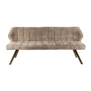 Giga Living Eetkamerbank Raster – Champagne/Bruin – 180x60x80cm