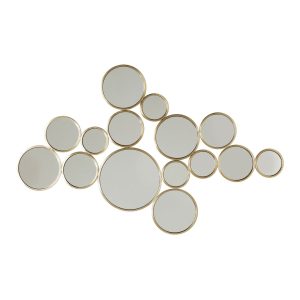 Kare Design Spiegel Bubbles 93x138cm messing Kare Design Spiegel Bubbles 93x138cm messing