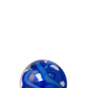J-Line presse-papier Slinger – glas – blauw – small J-Line presse-papier Slinger – glas – blauw – small