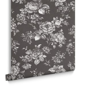 Graham & Brown Vliesbehang – Muse Noir – 10mx52cm