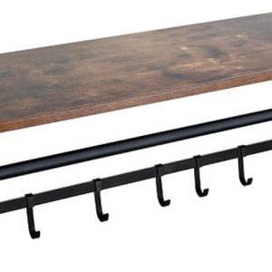 Furnilux Wand kapstok De Luxe 110 cm Furnilux Wand kapstok De Luxe 110 cm