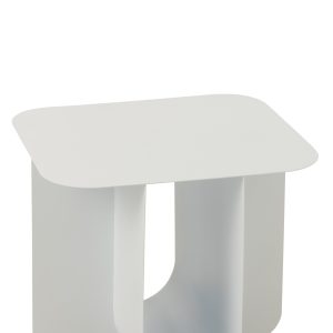 J-Line bijzettafel Vierkant – metaal – wit