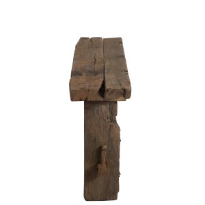 J-Line console Brut – hout – bruin