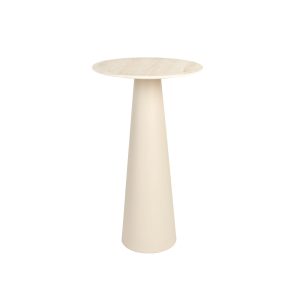 Housecraft Living Joya Bijzettafel Hoog 40×40 cm Travetin-Look Beige Housecraft Living Joya Bijzettafel Hoog 40×40 cm Travetin-Look Beige