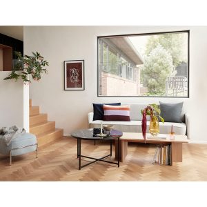 Hübsch geruite Tern – nylon/wol – 130x200cm