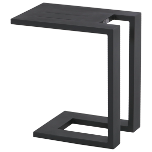 Hartman Bijzettafel Tim – Zwart Aluminium – 32x48x53cm Hartman Bijzettafel Tim – Zwart Aluminium – 32x48x53cm