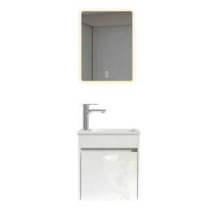 Home Deluxe Badkamermeubel BORKUM – MDF wit Home Deluxe Badkamermeubel BORKUM – MDF wit