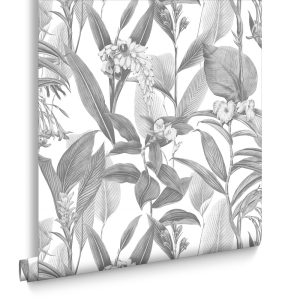 Graham & Brown Vliesbehang – Botanical Shadow – 10mx52cm Graham & Brown Vliesbehang – Botanical Shadow – 10mx52cm