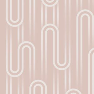 Envy Vliesbehang – Ups n Downs Peach – Oranje – 10mx52cm Envy Vliesbehang – Ups n Downs Peach – Oranje – 10mx52cm
