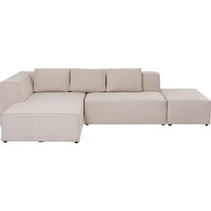 Kare Design Hoekbank Infinity creme links Kare Design Hoekbank Infinity creme links