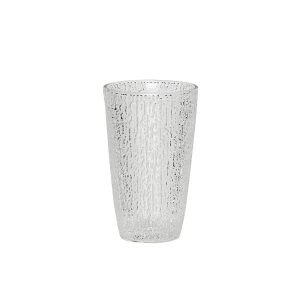 Hübsch drinkglas Fuyu – glas – ø8xh13cm Hübsch drinkglas Fuyu – glas – ø8xh13cm