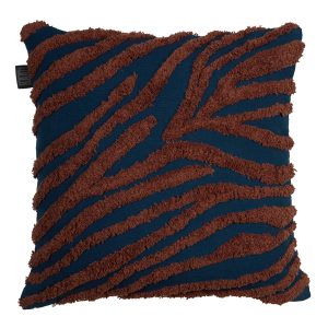 KAAT Amsterdam decoratiekussen Marty – 45×45 cm – blauw