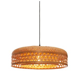 GOOD&MOJO hanglamp Ubud – bruin – Ø60cm GOOD&MOJO hanglamp Ubud – bruin – Ø60cm