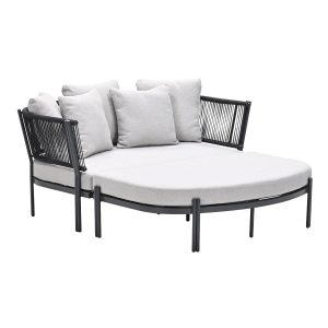 Garden Impressions lounge ligbed Atlanta daybed donker grijs Garden Impressions lounge ligbed Atlanta daybed donker grijs
