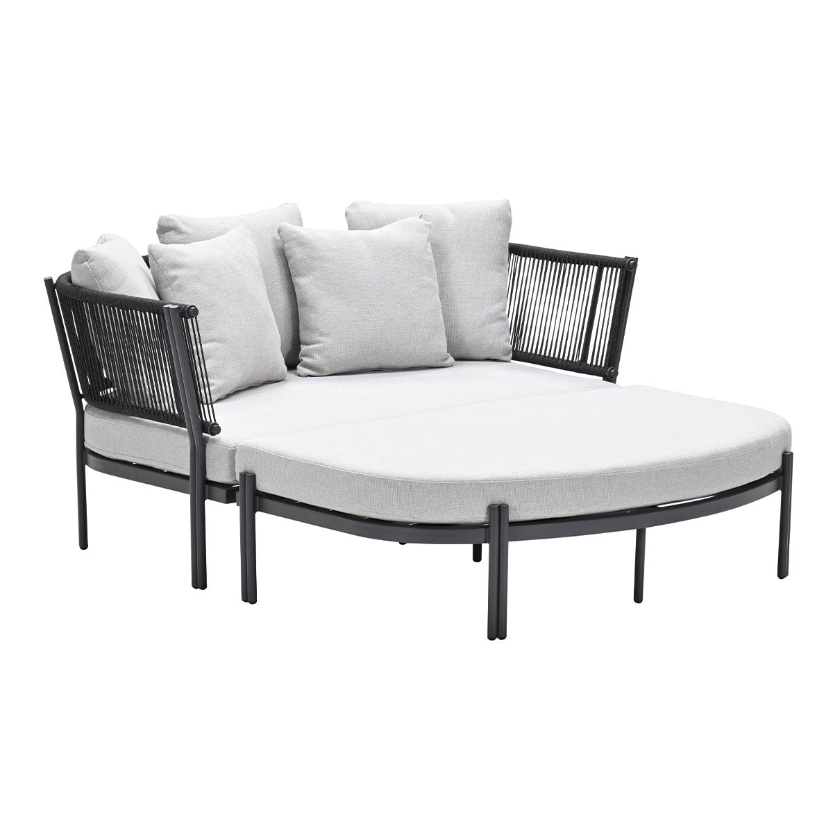 Garden Impressions lounge ligbed Atlanta daybed donker grijs