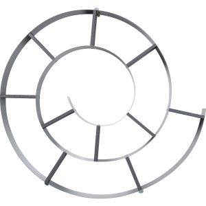 Kare Design Wandplank Snail zilver Kare Design Wandplank Snail zilver