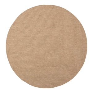 Interieur05 Rond Jute buitenkleed Naturel Uni