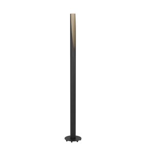 EGLO vloerlamp Barbotto – gu10 – 136,5 cm – zwart/bruin – staal EGLO vloerlamp Barbotto – gu10 – 136,5 cm – zwart/bruin – staal