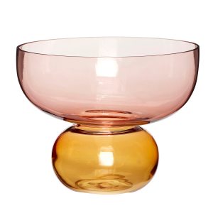 Hübsch vaas Show – glas – ø25xh20cm