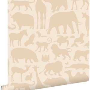 ESTAhome behang dieren beige – 53 cm x 10.05 m – 139788 ESTAhome behang dieren beige – 53 cm x 10.05 m – 139788