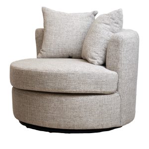 Giga Meubel Draaifauteuil Thony – Beige Chenille Stof – 93x88x84cm Giga Meubel Draaifauteuil Thony – Beige Chenille Stof – 93x88x84cm