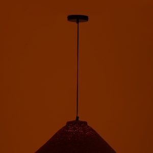 J-Line hanglamp – zeegras – roest