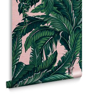 Graham & Brown Vliesbehang – Daintree Palm Blush – 10mx52cm Graham & Brown Vliesbehang – Daintree Palm Blush – 10mx52cm