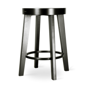 Fameg Fico houten barkruk zwart gebeitst – 61 cm Fameg Fico houten barkruk zwart gebeitst – 61 cm