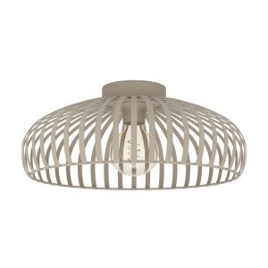 EGLO plafondlamp Mogano 3 – e27 – zandkleur EGLO plafondlamp Mogano 3 – e27 – zandkleur