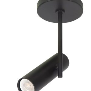 Highlight spot Trend – 1 lichts – 10 x 24 cm – zwart