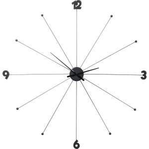 Kare Design Wandklok Umbrella zwart