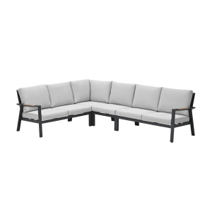 Garden Impressions lounge dining set R Lissabon valley sand – 4-delig