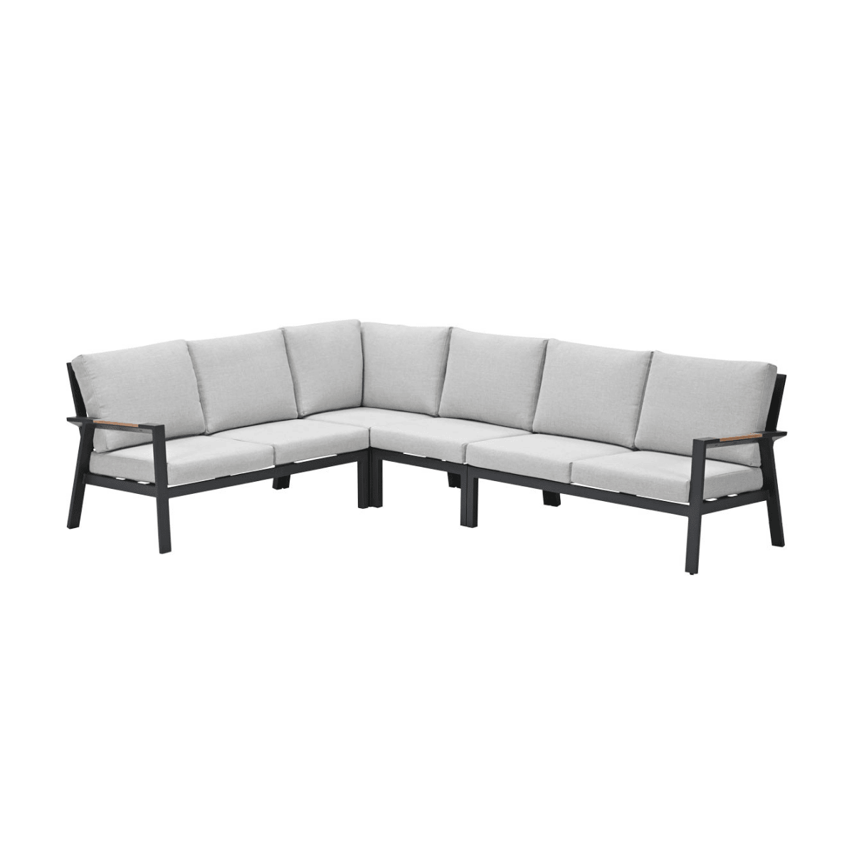 Garden Impressions lounge dining set R Lissabon valley sand - 4-delig