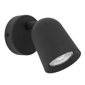EGLO spot Camaldoli – gu10 – 8.5 cm – zwart EGLO spot Camaldoli – gu10 – 8.5 cm – zwart