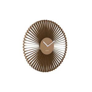 Karlsson wandklok Cascara – bruin – Ø50cm Karlsson wandklok Cascara – bruin – Ø50cm