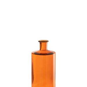 J-Line vaas Wijd – glas – orange – small – 40 cm hoog
