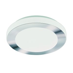 EGLO wand/plafondlamp Led Carpi – ø30cm – wit, chroom