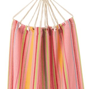 J-Line hangmat Strepen – katoen/polyester – roze/mix J-Line hangmat Strepen – katoen/polyester – roze/mix